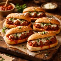 Mini Meatball Heroes by Giada