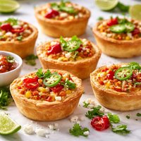 Mini Mexican Cherry Pepper Quiches