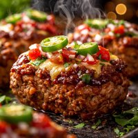 Mini Mexican Meat Loaves