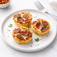 Mini Pepperoni Frittatas