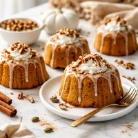 Mini Pumpkin Pound Cakes