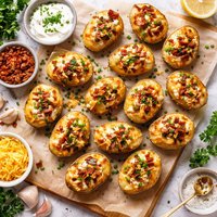 Mini Stuffed Potatoes
