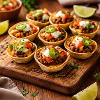 Mini Taco Nachos