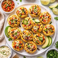 Miniature Mexican Frittatas