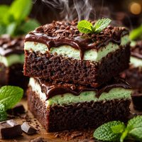 Mint Chocolate Brownies