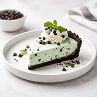 Mint Chocolate Chip Pie