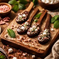 Mint Chocolate Spoons