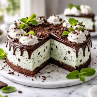 Mint Ice Cream Cake