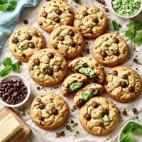 Mint Surprise Cookies