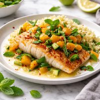 Minted Apricot Fish