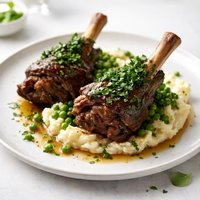 Minted Lamb Shanks