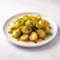 Minted Orange Baby Potatoes
