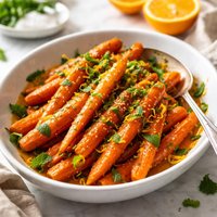Minted Orange Carrots