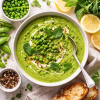 Minted Pea Soup