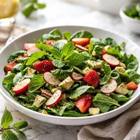 Minted Spinach Salad