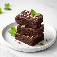Minty Fudge Brownies