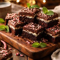 Minty Fudgy Brownies