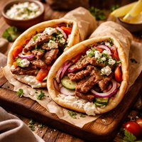 Minute Steak Gyros