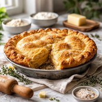 Miracle Flaky Lard Pie Crust