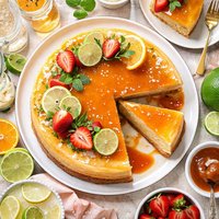 Miracle Margarita Flan Cake