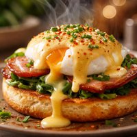 Miso Eggs Benedict