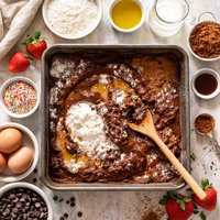 Mix in the Pan Chocolate Cake