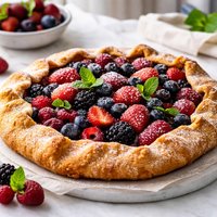 Mixed Berry Crostata