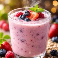 Mixed Berry Milk for Drinking or Cereal Non Dairy