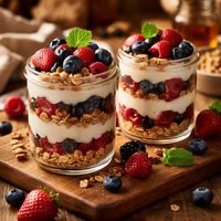 Mixed Berry Parfaits