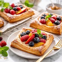 Mixed Fruit Puff Pastry