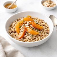 Mixed Grain Cereal with Apricots and Almonds