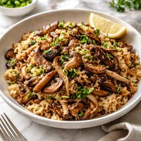 Mixed Mushroom Rice