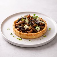 Mixed Mushroom Tart