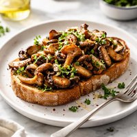Mixed Mushrooms on Toast