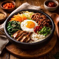 Mixed Rice Dish Bibim Bap