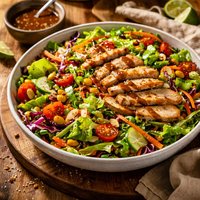 Mixed Salad with Hoisin Vinaigrette