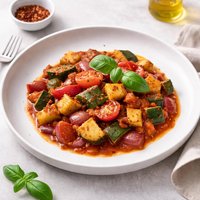 Mixed Vegetables in a Spicy Tomato Sauce