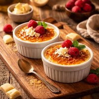 Mmm White Chocolate Creme Brulee