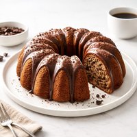 Mocha Chip Bundt Cake
