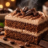 Mocha Coffee Cake Light