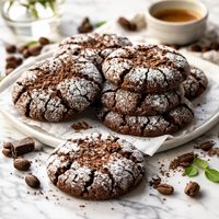 Mocha Crackle Cookies