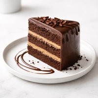 Mocha Fudge Layer Cake