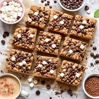 Mocha Marshmallow Crispy Treats