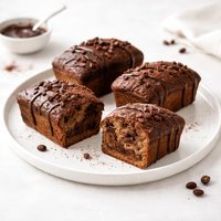 Mocha Mini Bread Loaves
