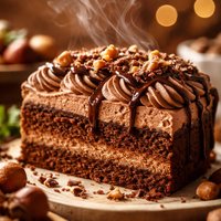 Mock Chestnut Torte Passover Cake