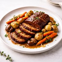 Mock Pot Roast and Vegetables
