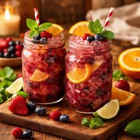 Mock Sangria Slush