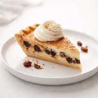 Mock Sour Cream Raisin Pie