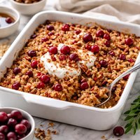 Modified Baked Cranberry Oatmeal