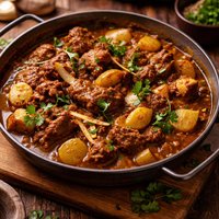 Moghul Lamb with Turnips